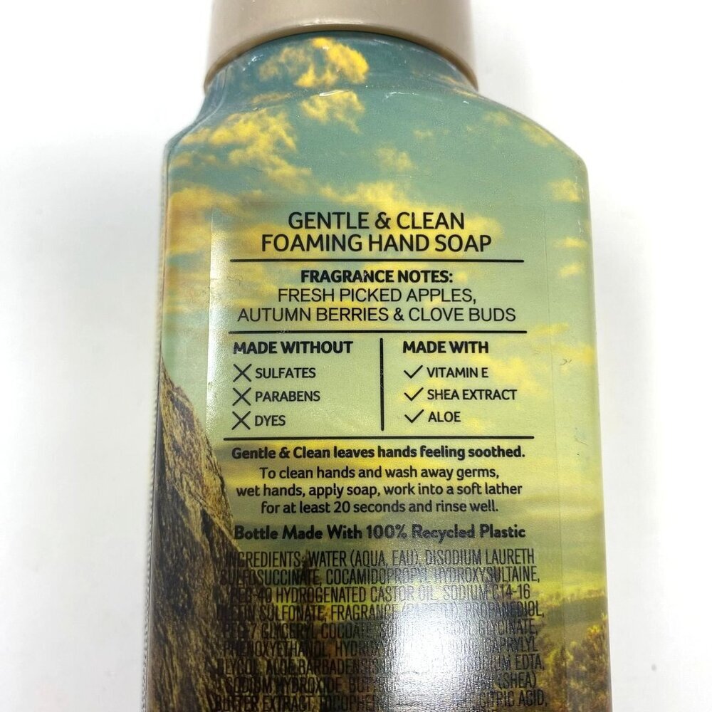 Bath & Body Works Harvest Gathering Gentle & Clean Foaming Hand Soap 2 Pack - Picture 4 of 6